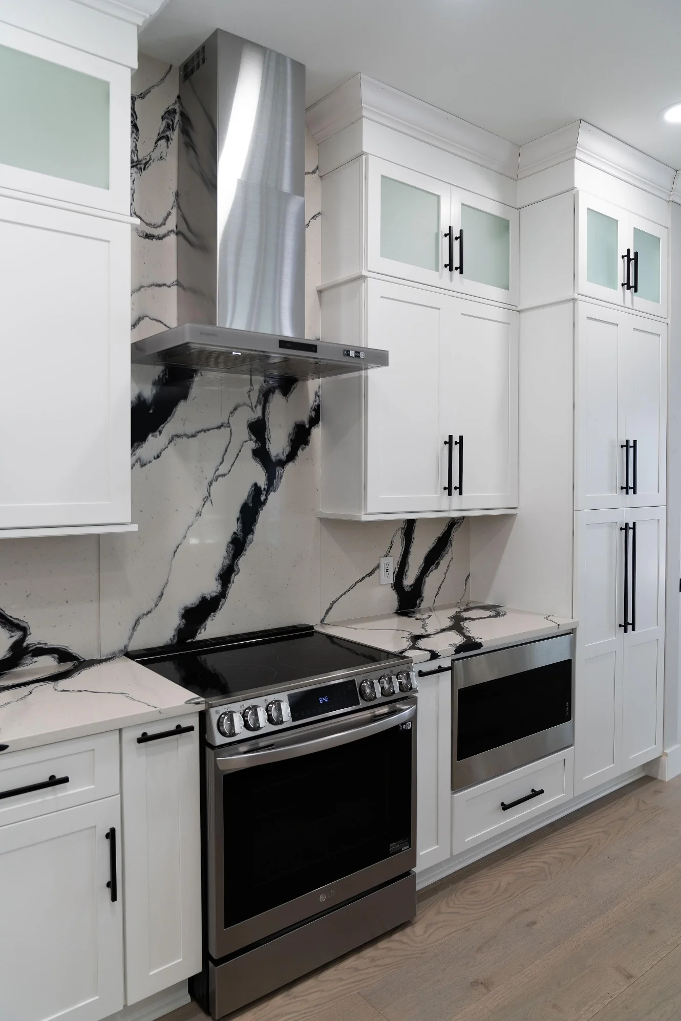 High-end kitchen build by BA Construction in Pinellas County.