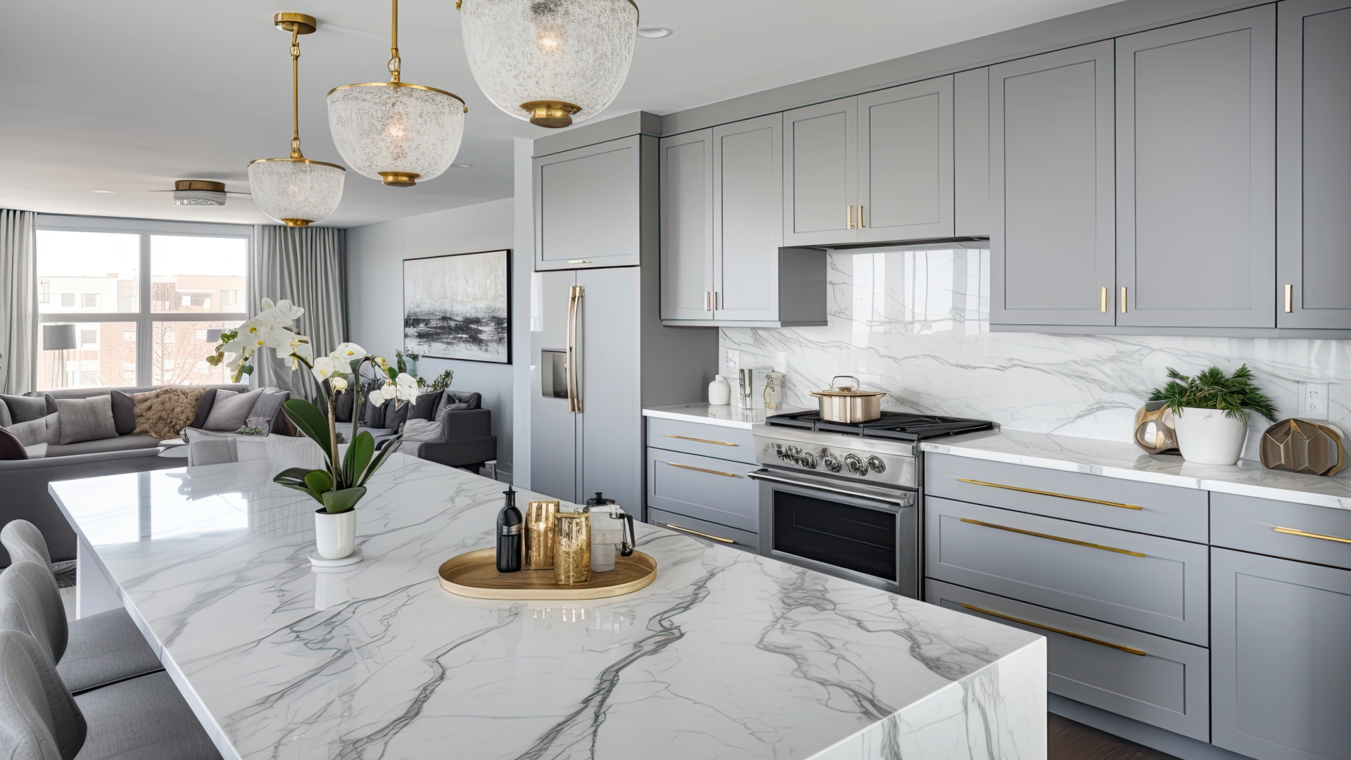 Luxury custom kitchen remodel in Florida